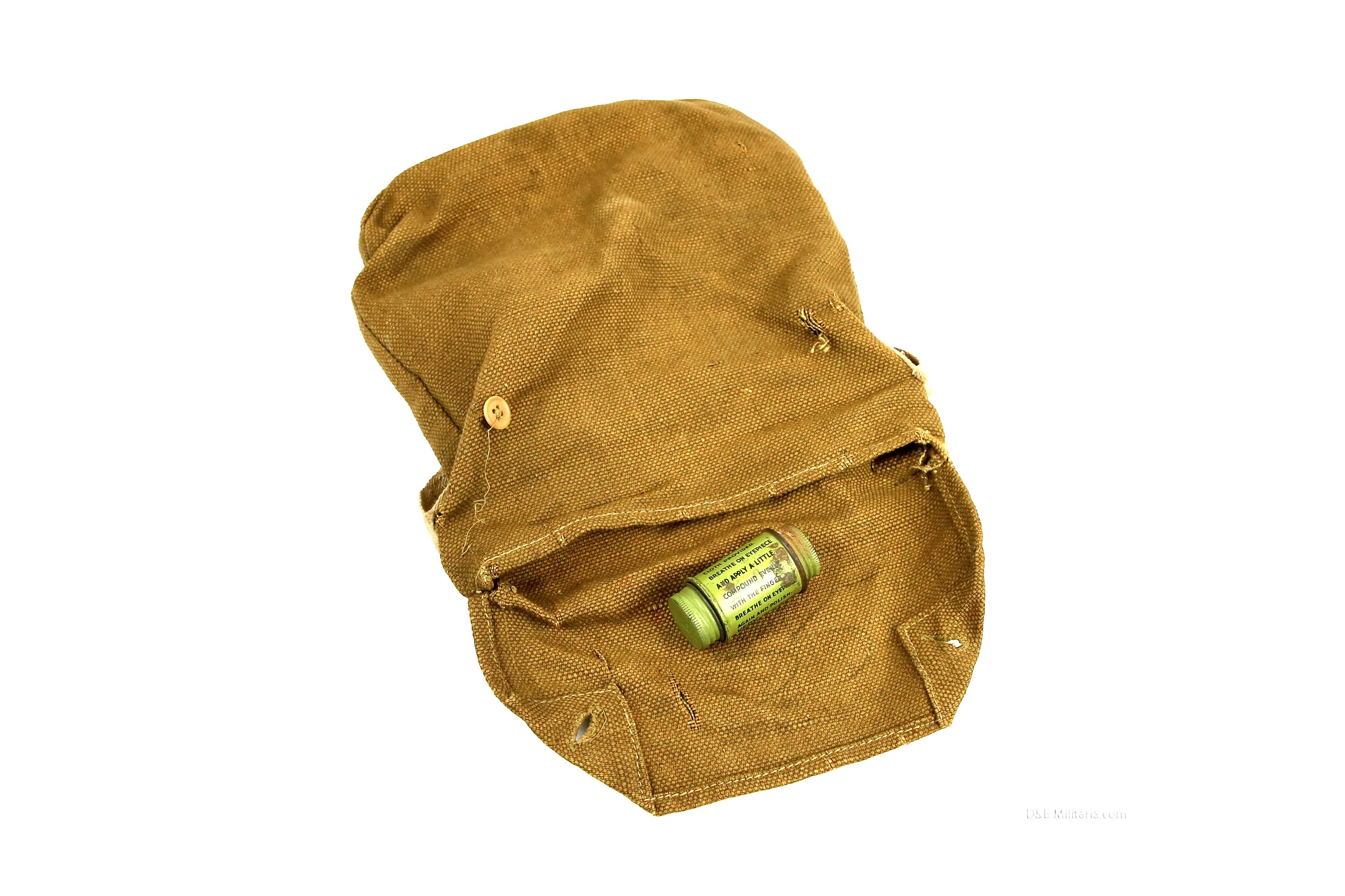 british wwi gas mask bag