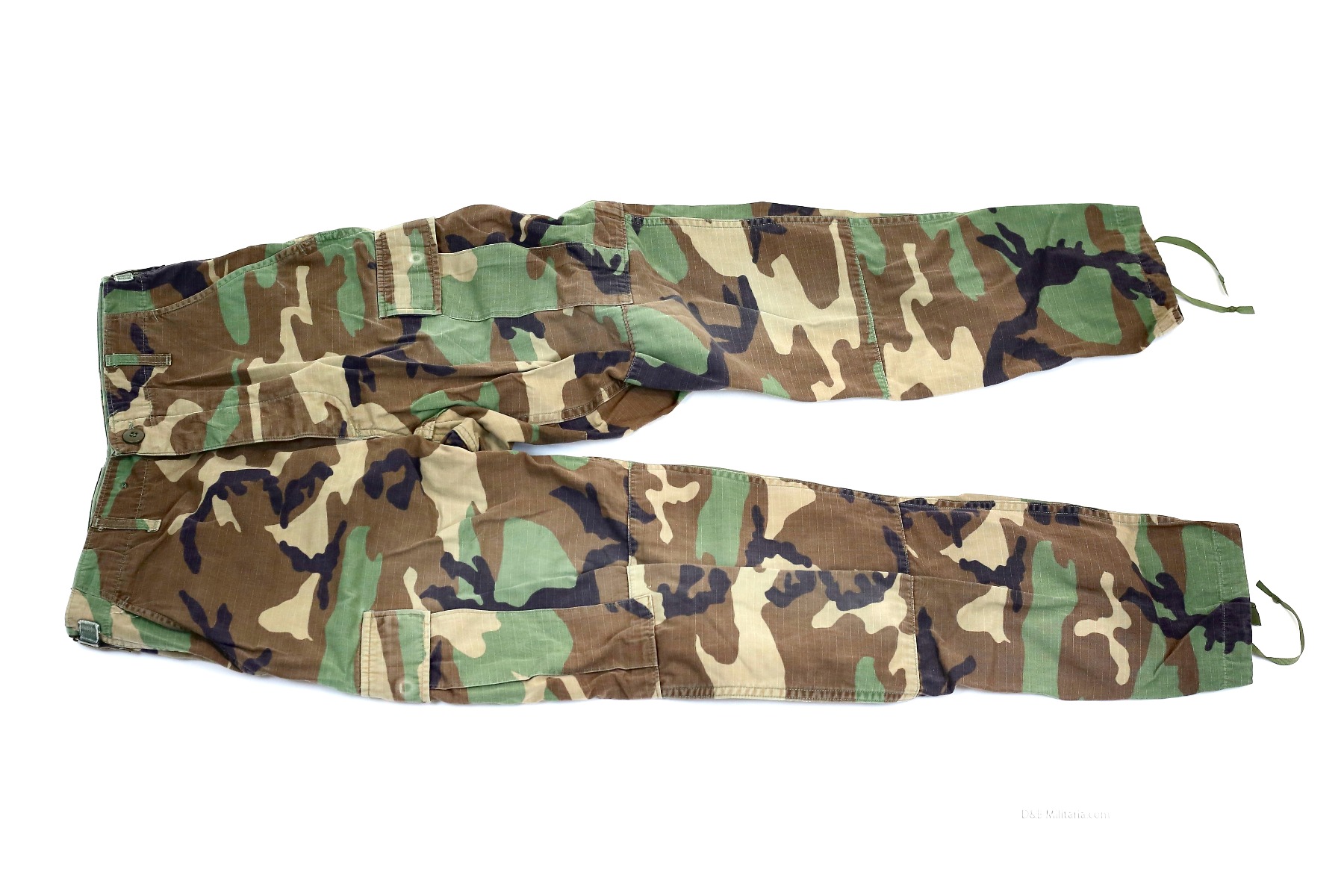 Used Woodland Camouflage BDU Pant