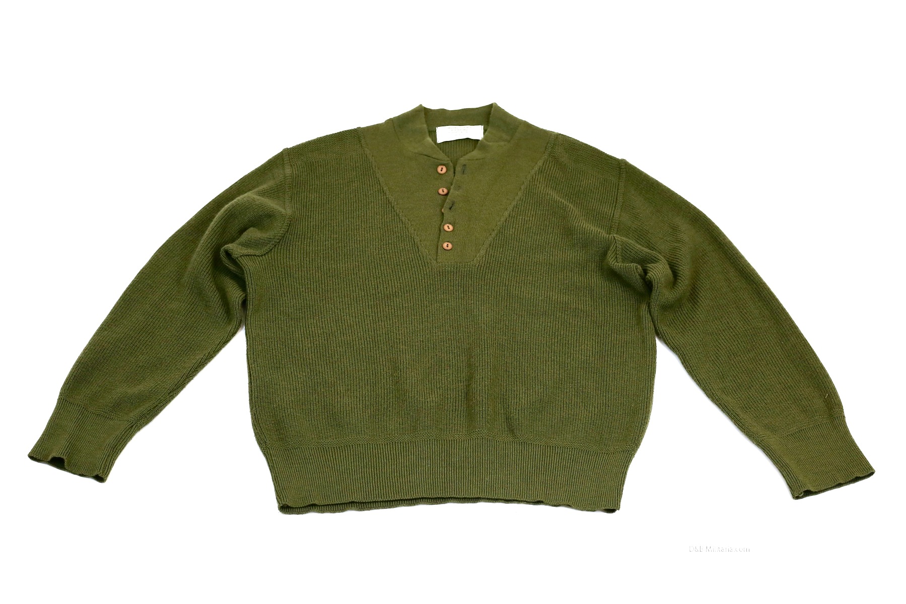 Reproduction WW2 US 5 button high neck sweater (6) (UL/3) (P)