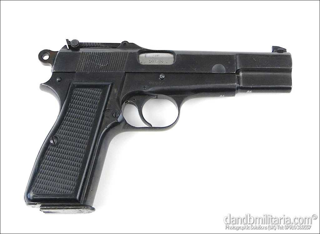 Deactivated Browning High Power Nazi Marked
